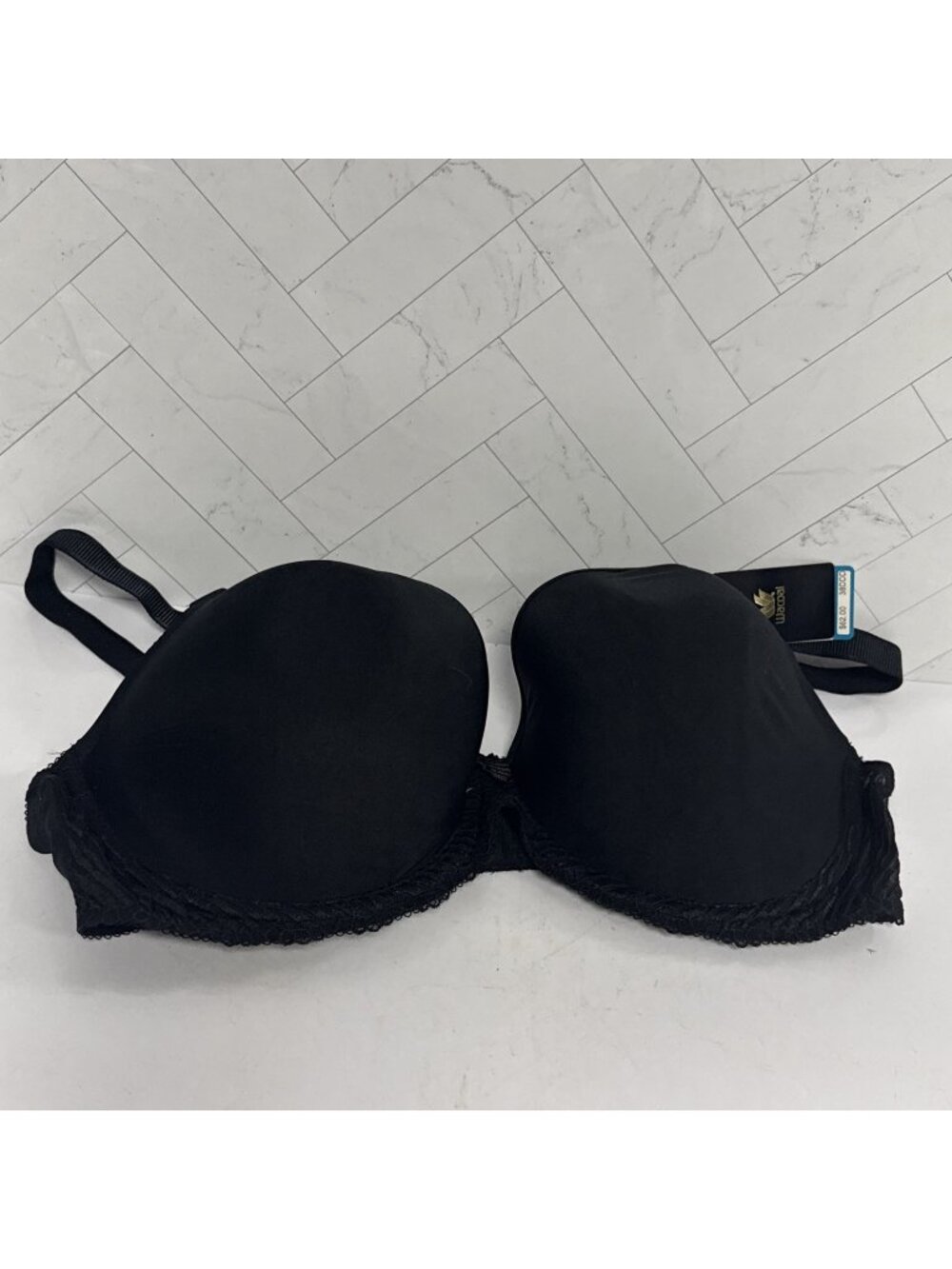 Wacoal 38DDD Ultimate Side Smoother Underwire T Shirt Bra 853117 Black Women NWT